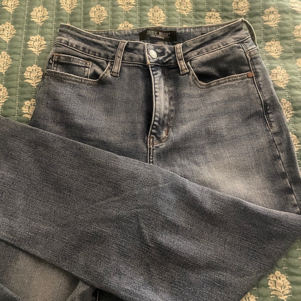 Judy Blue Men's Deep Indigo Skinny Jeans